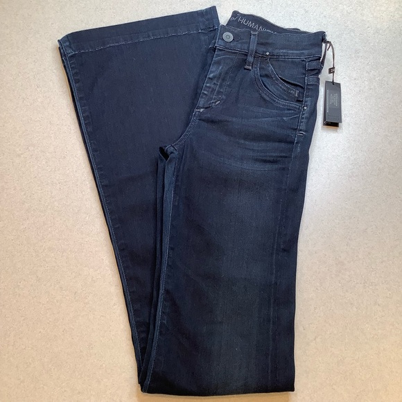 Citizens Of Humanity Jeans 24X35 Hutton High Rise Wide Leg In Palais Roy… - Picture 3 of 6